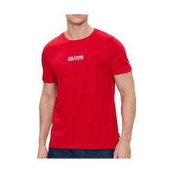T-Shirt - Tommy Hilfiger - Petit T-Shirt - Rouge - Slim - Manches courtes