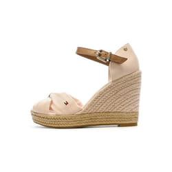 Sandales Compensées Rose Femme Tommy Hilfiger 10cm