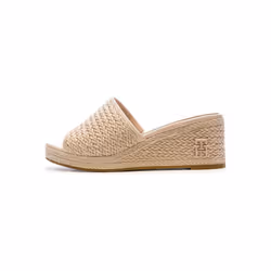 Sandales Roses Femme Tommy Hilfiger Rope Wedge