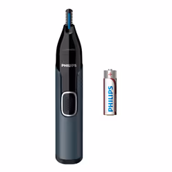 Philips 2000 series NT2650/16 Tondeuse nez-oreilles, Oreille, Nez, Noir, Gris, Acier inoxydable, Batterie, AA, Alcaline