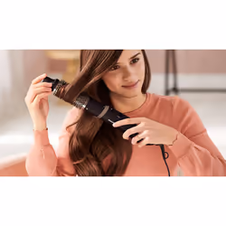 Philips 3000 series BHA301/00 brosse soufflante et fer à lisser Kit d'accessoires de coiffure À chaleur Noir 800 W 1,8 m - Vue supplémentaire 7
