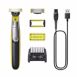 Philips OneBlade 360 QP2834/20 Visage + Corps, Rasoir à grille, Contour-following technology, Dual protection system, 360 Bla ...