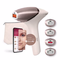 Philips BRI977/00, Rose doré, Lumière pulsée, 8,5 min, 2,5 min, 2 min, 1,5 min
