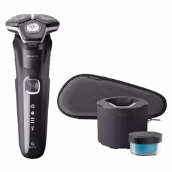 Philips SHAVER Series 5000 S5898/50 Rasoir électrique 100 % étanche, Rasoir rotatif, SteelPrecision blades, Boutons, SH71, 2  ...