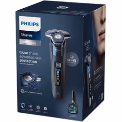 Philips SHAVER Series 7000 S7885/55 rasoir pour homme Rasoir rotatif Tondeuse Noir, Bleu - Vue supplémentaire 6