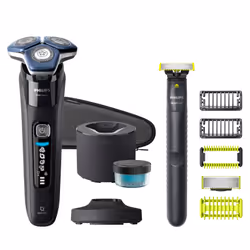 Philips SHAVER Series 7000 S7886/78 Rasoir électrique 100 % étanche, Rasoir rotatif, SteelPrecision blades, Philips Shaving A ...