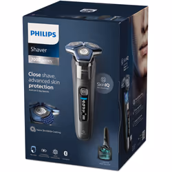 Philips SHAVER Series 7000 S7887/55 rasoir pour homme Rasoir rotatif Tondeuse Chrome