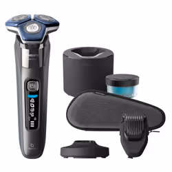 Philips SHAVER Series 7000 S7887/58 Rasoir électrique 100 % étanche, Rasoir rotatif, SH71, 2 année(s), Chrome, Batterie, Lith ...