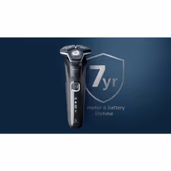 Philips SHAVER Series 5000 S5884/50 rasoir pour homme Rasoir rotatif Tondeuse Noir, Vert