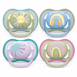 Philips AVENT SCF085/30, Tétine pour bébé classique, Orthodontique, Silicone, Garçon/Fille