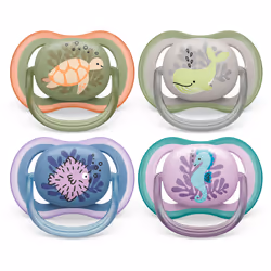 Philips AVENT SCF085/40, Tétine pour bébé classique, Orthodontique, Silicone, Garçon/Fille