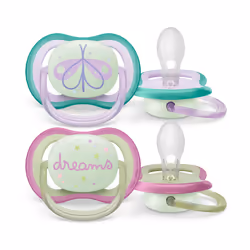 Philips AVENT SCF376/19, Tétine pour bébé classique, Orthodontique, Silicone, Garçon/Fille, Lavable au lave-vaisselle