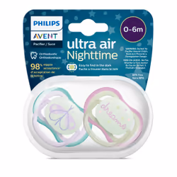 Philips AVENT SCF376/19 tétine pour bébé Tétine pour bébé classique Orthodontique Silicone Multicolore