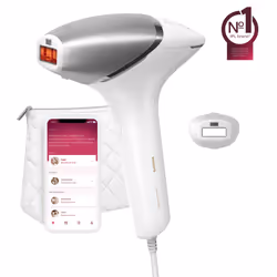 Philips Lumea Prestige IPL 8000 Series BRI940/00 Épilateur Lumière Pulsée SenseIQ Blanc - Vue supplémentaire 4