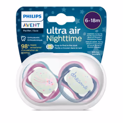 Philips AVENT SCF376/14 tétine pour bébé Tétine pour bébé classique Orthodontique Silicone Multicolore