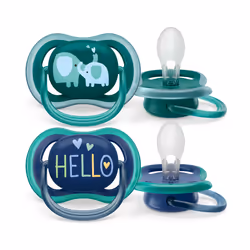 Philips AVENT SCF349/18, Tétine pour bébé classique, Orthodontique, Silicone, Garçon/Fille, Lavable au lave-vaisselle