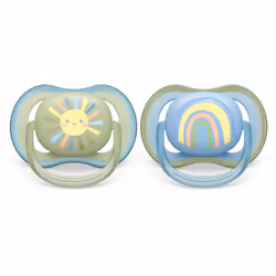Philips AVENT SCF085/58 tétine pour bébé Tétine pour bébé classique Orthodontique Silicone Multicolore