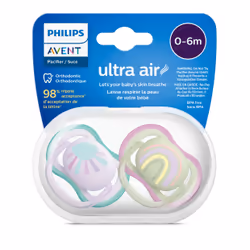 Philips AVENT SCF085/59 tétine pour bébé Tétine pour bébé classique Orthodontique Silicone Multicolore