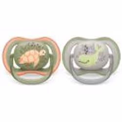 Oubliez les irritations autour de la bouche de votre enfant. La tétine Philips Avent Ultra Air 6–18 m apaise immédiatement vo ...