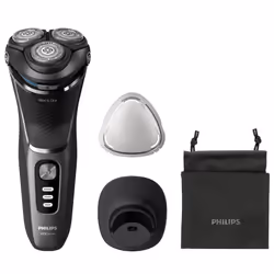 Philips Shaver 3000 Series S3343/13 Rasoir électrique 100 % étanche, Rasoir rotatif, PowerCut blade system, SH30, 2 année(s), ...