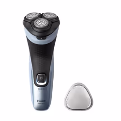 Philips Shaver 3000X Series X3053/00 Rasoir électrique 100 % étanche, Rasoir rotatif, SH30, 2 année(s), Noir, Bleu, Batterie, ...