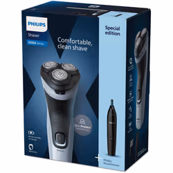 Philips Shaver 3000X Series X3003/02 Rasoir électrique 100 % étanche
