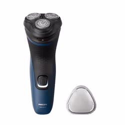 Philips 1000 series Shaver S1134/00 Rasoir électrique à sec, Rasoir rotatif, PowerCut, Boutons, SH30, 2 année(s), Bleu