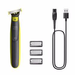 Philips Norelco OneBlade OneBlade 360 QP2724/23 Visage, Rasoir à grille, Gris, Citron vert, QP210, QP220, QP230, QP610, QP620 ...