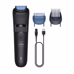 Philips BT3620/15, Sans entretien, aucune lubrification nécessaire, Batterie, Lame auto-aiguisable, Noir