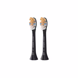 Philips HX9092/88, 2 pièce(s), Noir, 3 mois, Doux, 62000 mouvements par minute, Philips