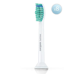 Philips Sonicare ProResults HX6018/87 tête de brosses 8 pièce(s) Blanc