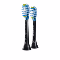 Philips HX9042/88, 2 pièce(s), Noir, 3 mois, Moyen, 62000 mouvements par minute, Philips