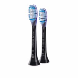 Philips HX9052/88, 2 pièce(s), Noir, 3 mois, Doux, 62000 mouvements par minute, Philips