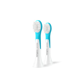 Philips Sonicare For Kids HX6032/90 tête de brosses 2 pièce(s) Bleu, Blanc