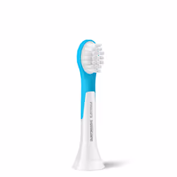 Philips Sonicare For Kids HX6032/90 tête de brosses 2 pièce(s) Bleu, Blanc