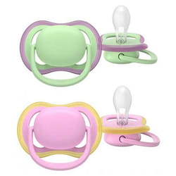 Avent Ultra Air 2 Sucettes Orthodontiques Unies 6-18 Mois