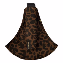 Wildride Porte-bébé Léopard Marron, Porte-bébé souple, Garçon/Fille, 20 kg, Noir, Marron, Coton, Nylon
