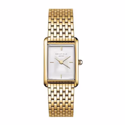 Montre femme - Rosefield - Heirloom - Acier doré - Blanc - Analogique