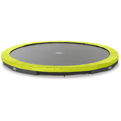 Trampoline enterré exit Silhouette sports ø427cm - vert