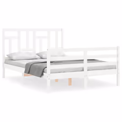 VidaXL 3194957, Blanc, 1255 mm, 2,06 m, 1000 mm, 1200 x 2000 mm, 21 cm