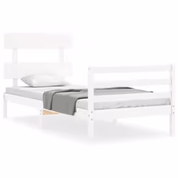 VidaXL 3195057, Blanc, 955 mm, 195,5 cm, 810 mm, 900 x 1900 mm, 21 cm