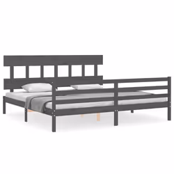 VidaXL 3195178, Gris, 2055 mm, 2,06 m, 810 mm, 2000 x 2000 mm, 21 cm