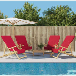 Serviettes de plage 4 pcs bordeaux 60x135 cm tissu 400 GSM vidaXL