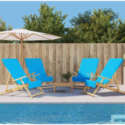 vidaXL Serviettes de plage 4 pcs turquoise 60x135 cm tissu 400 GSM