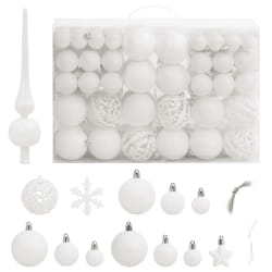 Ensemble de boules de Noël vidaXL