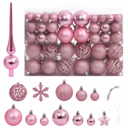 VidaXL Boules de Noël LED Cerisier - 120 cm