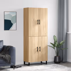 Cherchez-vous un buffet haut de gamme stylé ? Ce buffet haut ajoute un charme élégant à votre intérieur existant ! Matériau d ...