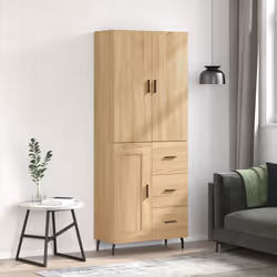 Cherchez-vous un buffet haut de gamme stylé ? Ce buffet haut ajoute un charme élégant à votre intérieur existant ! Matériau d ...