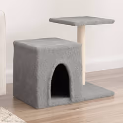 Gardez vos adorables chats amusés sans fin avec cet arbre à chat tout-en-un ! Tour pour chats tout-en-un : le mobilier pour c ...