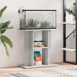 Vidaxl - Support pour aquarium gris béton 60x30x60 cm bois d'ingénierie